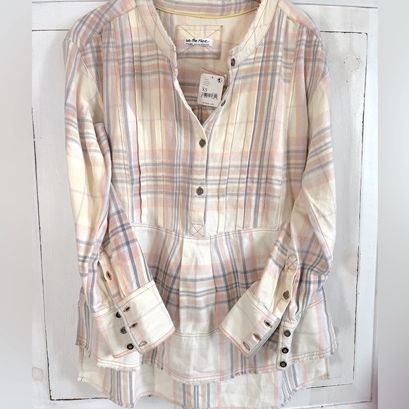 NWT Free People Dunes Pintuck Top - Picture 5 of 14